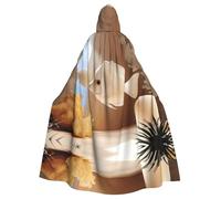 WMASTNjgdA butterfly fish Unique Darkness Poncho Shawl - Customizable Wearable Blanket for Women, Perfect Halloween Costume Accessory, Knight, Akatsuki, and More