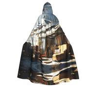 WMASTNjgdA City Pier Unique Darkness Poncho Shawl - Customizable Wearable Blanket for Women, Perfect Halloween Costume Accessory, Knight, Akatsuki, and More