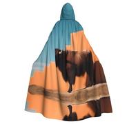 WMASTNjgdA Consuming cattle Unique Darkness Poncho Shawl - Customizable Wearable Blanket for Women, Perfect Halloween Costume Accessory, Knight, Akatsuki, and More