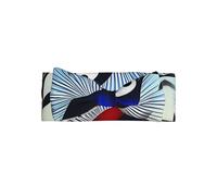 WMASTNjgdA CUTE BABY BOW HEADBANDS - Unique custom designs for little girls, soft polyester bows, perfect for babies 0-6 months Bluebird