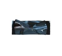 WMASTNjgdA Cute Bowknot Headbands Unique Design Personalized Baby Girls Soft Polyester Hair Bands Perfect for 0-6 Months Baby Boy Fierce Shark