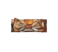 WMASTNjgdA Cute Bowknot Headbands Unique Design Personalized Baby Girls Soft Polyester Headbands Perfect for Twin Squirrels 0-6 Months