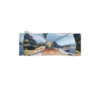 WMASTNjgdA Cute Bowknot Headbands Unique Design Personalized Baby Girls Soft Polyester Headbands Perfect for 0-6 Months Summer Island Beach