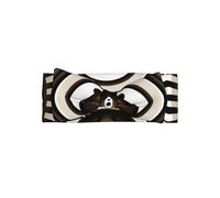 WMASTNjgdA Cute Bowknot Headbands Unique Design Personalized Baby Girls Soft Polyester Headbands Perfect for 0-6 Months Brown Bear Concentric Circles
