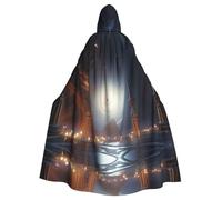WMASTNjgdA Eternal Ball Unique Darkness Poncho Shawl - Customizable Wearable Blanket for Women, Perfect Halloween Costume Accessory, Knight, Akatsuki, and More