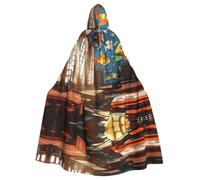 WMASTNjgdA Fairy Tale Style School Unique Darkness Poncho Shawl - Customizable Wearable Blanket for Women, Perfect Halloween Costume Accessory, Knight, Akatsuki, and More