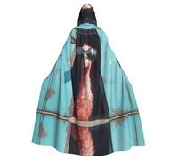 WMASTNjgdA flamingo Unique Darkness Poncho Shawl - Customizable Wearable Blanket for Women, Perfect Halloween Costume Accessory, Knight, Akatsuki, and More