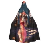 WMASTNjgdA Flamingo with goggles Unique Darkness Poncho Shawl - Customizable Wearable Blanket for Women, Perfect Halloween Costume Accessory, Knight, Akatsuki, and More