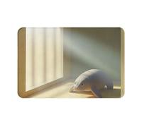 WMASTNjgdA Lost and Desperate Seals Pattern Unique Customized Doormat - Front Door Mat for Indoor & Outdoor Use - Personalized Welcome Mat with Durable Polyester Material and Non-Slip Bottom