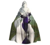 WMASTNjgdA Scottish style cow Unique Darkness Poncho Shawl - Customizable Wearable Blanket for Women, Perfect Halloween Costume Accessory, Knight, Akatsuki, and More