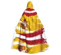WMASTNjgdA Spain Flag Unique Darkness Poncho Shawl - Customizable Wearable Blanket for Women, Perfect Halloween Costume Accessory, Knight, Akatsuki, and More