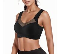 Wmbra Bra UK for Older Women, Wmbra Posture Correcting Bra UK, Summer Breathable Wireless Full Coverage Sport Bras for Women Large Bust Thin