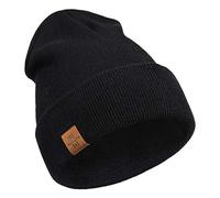 Wmcaps Beanie for Men, Comfortable Breathable Soft Beanie, Winter Hats for Women and Men, Gifts for Him/Her (Black)