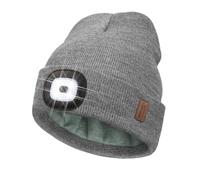 Wmcaps Upgraded LED Lighted Beanie with Thick Warm Lining for Men Women