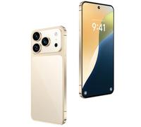 WMDMJT I17 Pro Max 16GB RAM 1TB ROM Smartphone, 7.3INCH HD Display with ProMotion up to 120Hz, Snapdragon 8 gen4(10 cores) Chip, Breakthrough 8000Mah Battery Life,Gold-1TB