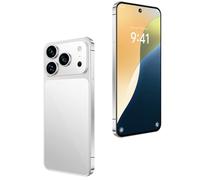 WMDMJT I17 Pro Max 16GB RAM 1TB ROM Smartphone, 7.3INCH HD Display with ProMotion up to 120Hz, Snapdragon 8 gen4(10 cores) Chip, Breakthrough 8000Mah Battery Life,Silver-1TB