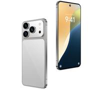 WMDMJT I17 Pro Max 16GB RAM 1TB ROM Smartphone, 7.3INCH HD Display with ProMotion up to 120Hz, Snapdragon 8 gen4(10 cores) Chip, Breakthrough 8000Mah Battery Life,Grey-1TB