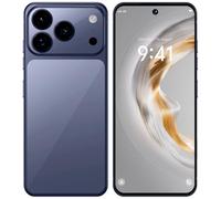 WMDMJT I17 Pro Max Smartphone for Kids/Teenagers/Adults/Seniors, 16GB RAM 1TB ROM Mobile Phones, 7.3INCH HD Cheap Cellphones, Android 15.0 OS, SIM Free Unlocked,Blue-1TB