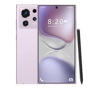 WMDMJT Outdoor Sports Smartphone for S26 Ultra Build-in Pen Smartphone, 16GB RAM 1TB ROM/7.3INCH HD/8000Mah/Resolution 1440 * 3040 Mobile Phones for Kids Youth Adults Seniors,Pink-1TB