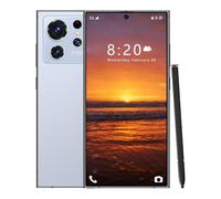 WMDMJT S25 Ultra Built-in Pen Cell Phone, 16GB RAM 1TB ROM Smartphone, Unlocked Android 7.3" Mobile Phones, 108MP Zoom Cameras, Fast Processor, Long Battery Life, 8000mAh,Blue-1TB