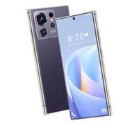 WMDMJT S25 Ultra Unlocked Cell Phone Android 14, 16GB RAM 1TB ROM 10 core Smartphone Mobile Phone, 8000mAh Battery Fast Charging, 7.3" FHD Screen, 108MP Camera, Dual SIM Phone/GPS/Face ID,Purple-1TB