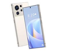 WMDMJT S25 Ultra Unlocked Cell Phone Android 14, 16GB RAM 1TB ROM 10 core Smartphone Mobile Phone, 8000mAh Battery Fast Charging, 7.3" FHD Screen, 108MP Camera, Dual SIM Phone/GPS/Face ID,White-1TB