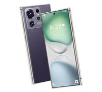 WMDMJT S26 Ultra Build-in Pen Smartphone, Android 14.0, Long Battery Life 8000mAh, 1TB with 128GB Memory Card Cell Phone, 7.3“ HD Screen, Dual SIM, 5G/Face ID/Fingerprint Lock/GPS,Purple-1TB