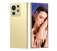 WMDMJT S26 Ultra Build-in Pen Unlocked Phone, Smartphone Battery 8000mAh 7.3" HD Screen The Phone, Android 14.0 1TB with 128GB Memory Card Cell Phone, 5G/Face ID/Fingerprint Lock/GPS,Gold-1TB