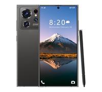 WMDMJT S26 Ultra Smartphone, Build-in Pen, 5G Global Version, SIM Free Unlocked, Android 14.0 OS, 7.3INCH HD, 16GB RAM 1TB ROM, Resolution 1440 * 3040, 8000Mah,Black-1TB