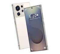 WMDMJT Unlocked S25 Ultra Mobile Phones with Built-in Pen, 5G Global Version Android 14.0 Smartphone, 7.3Inch Incell HD Punch Screen, 16GB RAM 1TB ROM, Support Face Recognition,White-1TB