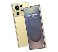WMDMJT Unlocked S25 Ultra Mobile Phones with Built-in Pen, 5G Global Version Android 14.0 Smartphone, 7.3Inch Incell HD Punch Screen, 16GB RAM 1TB ROM, Support Face Recognition,Gold-1TB
