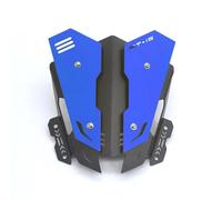 WMENZT For MT-15 2019 2020 MT 15 Motorcycle Accessories Aluminum Alloy Windshield Deflector Sun Visor Sports Windshield Black