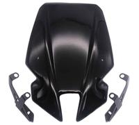 WMENZT Motorcycle Black Windshield Visor Windscreen Double Bubble For SP MT09 2017 2018 2019 2020 FZ9 MT-09 17 18 19 20