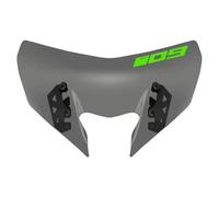 WMENZT Motorcycle Double Bubble Windscreen Screen Wind Deflectors Screen Windshield For MT09 MT-09 MT 09 2017 2018 2019 2020
