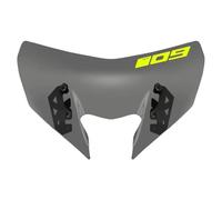 WMENZT Motorcycle Double Bubble Windscreen Screen Wind Deflectors Screen Windshield For MT09 MT-09 MT 09 2017 2018 2019 2020