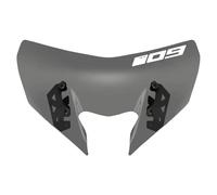 WMENZT Motorcycle Double Bubble Windscreen Screen Wind Deflectors Screen Windshield For MT09 MT-09 MT 09 2017 2018 2019 2020