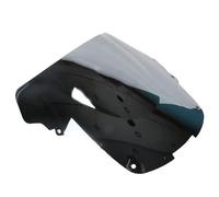 WMENZT Motorcycle Dual Bubble Windshield Clear Screen For CBR1100XX CBR 1100 XX 96-07
