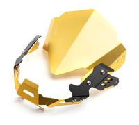 WMENZT Motorcycle Headlight Guard Cover Windshield Windscreen Deflector Aluminum Kit For MT-03 MT-25 2015-2019 MT03 MT25 FZ03 FZ25