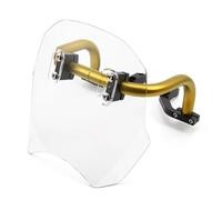 WMENZT Universal Motorcycle Windshield Windscreen For V Star 650 1100 Royal Star