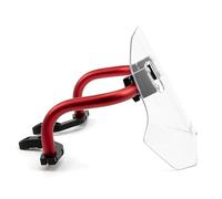 WMENZT Universal Motorcycle Windshield Windscreen For V Star 650 1100 Royal Star