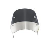 WMENZT Wind Deflector 5-7 Inch Windshield Retro Cafe Racer Headlight Windscreen For Scrambler 2015 2016 2017 2018