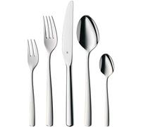 WMF 11.2091.6040 Cutlery Set 30-Piece for 6 People Boston Cromargan 18/10 Stainless Steel Polished Silver 43.9 x 27.3 x 6 cm