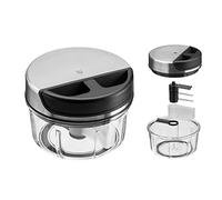 WMF 1877416030 Multi-Purpose Chopper 650 ml Material Mixing Container (BPA Free), Cromargan Stainless Steel, Blade Guard and Plastic Rotor Scraper All parts (except lids) are dishwasher safe