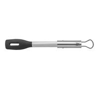 WMF 1892956030 Servierzange 32,5 cm Small BBQ Tongs for Steak, Fish, Vegetables, Locking Mechanism, Space Saving, 18/8 Stainless Steel, Silver, Black