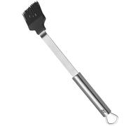 WMF 1892996030 BBQ Marinadenpinsel Lang 38 x 5,5 cm Barbecue, Silicone Bristle Brush, Even marinating, 18/8 Stainless Steel