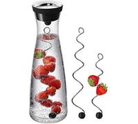 WMF 617709995 Basic Water Decanter and 2 Fruit Skewers, Transparent, 3-Piece 38 x 13.5 x 38 cm