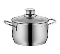 WMF Diadem Plus High Casserole with Lid, 18/10 Stainless Steel, 16 cm