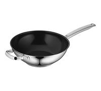 WMF Durado Induction Wok Pan 28 cm Non-Stick Coating Suitable for All Standard Hob Types Oven-Safe up to 260 °C Wok Stainless Steel