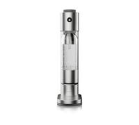 WMF Element One 0608116040 Water Carbonator, 3 Bubbles Degrees, Fully Automatic Bubbling, Space-Saving, Elegant, Stainless Steel Casing