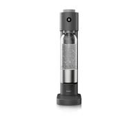 WMF Element One Water Carbonator - Fully Automatic Stainless Steel Bubble Machine with 3 Degrees, Space-Saving Design, Elegant Soda Maker & Fizzer for Tingling Enjoyment at the Touch of a Button, Lava
